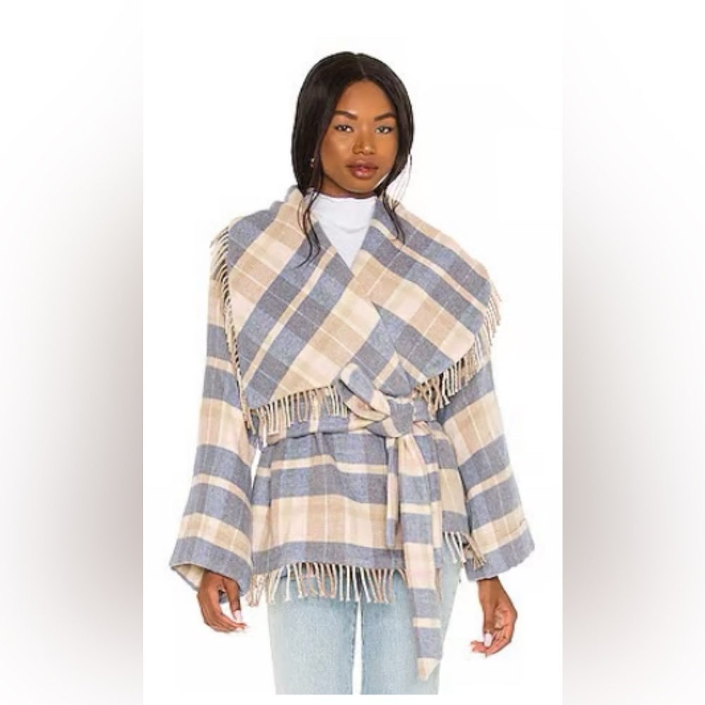 LoveShackFancy Fringe Wrap / Jacket